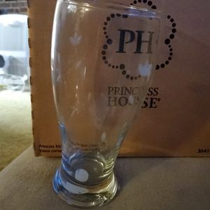 Princess House Beer Glasses set of 4